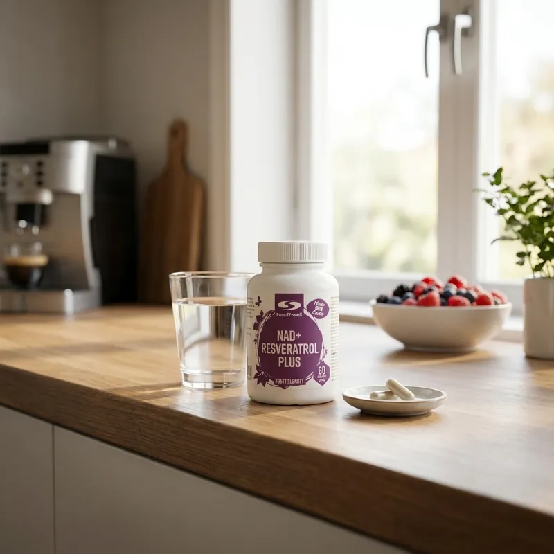 Test af Healthwell NAD+ Resveratrol Plus