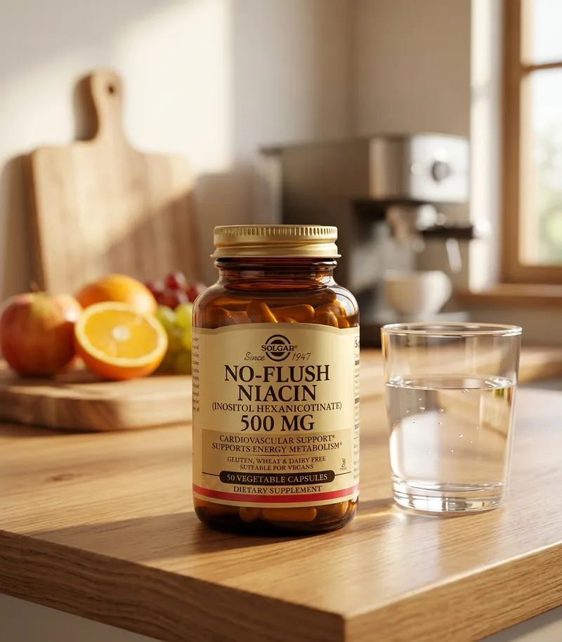 Test af Solgar No-Flush Niacin