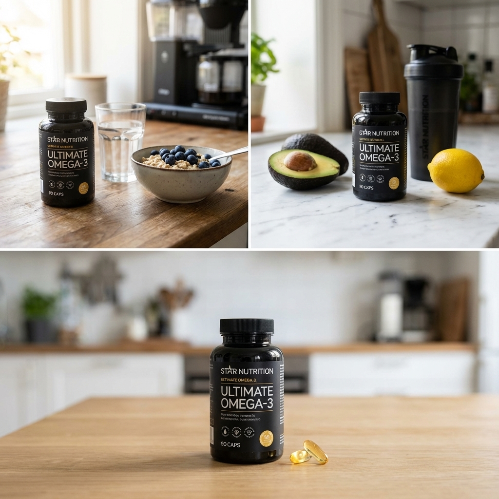 Test af Ultimate Omega-3, 90 kapsler, 35% 1000mg