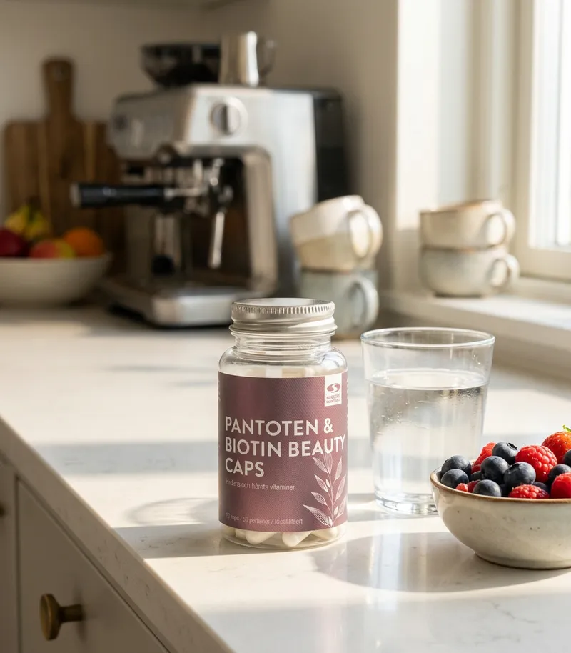 Test af Pantoten & Biotin Beauty Caps