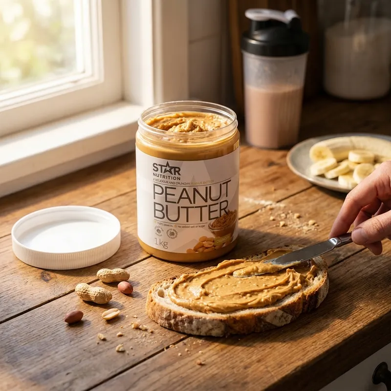 Test af Star Nutrition Jordnøddesmør Crunchy