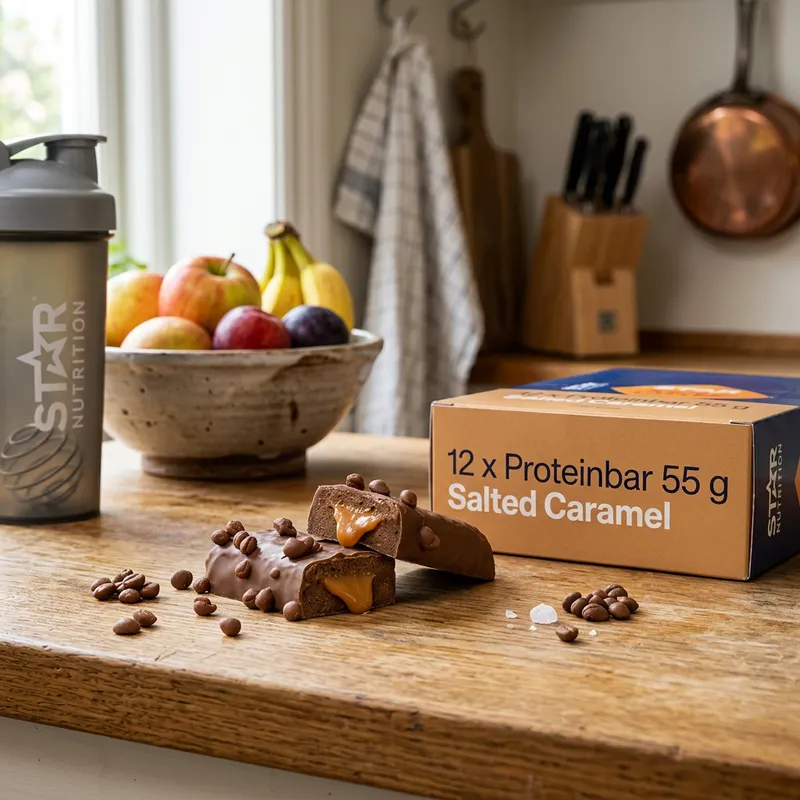 Test af Proteinbar Salted Caramel