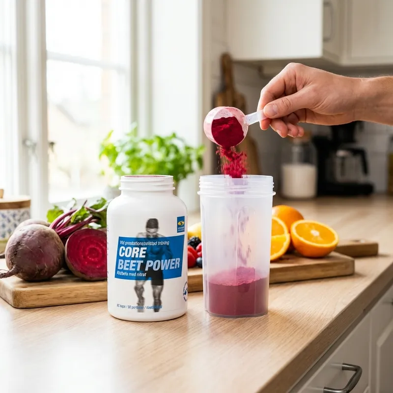 Test af Healthwell Rødbedepulver