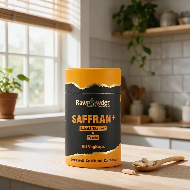 Test af RawPowder Safran+ Ekstrakt