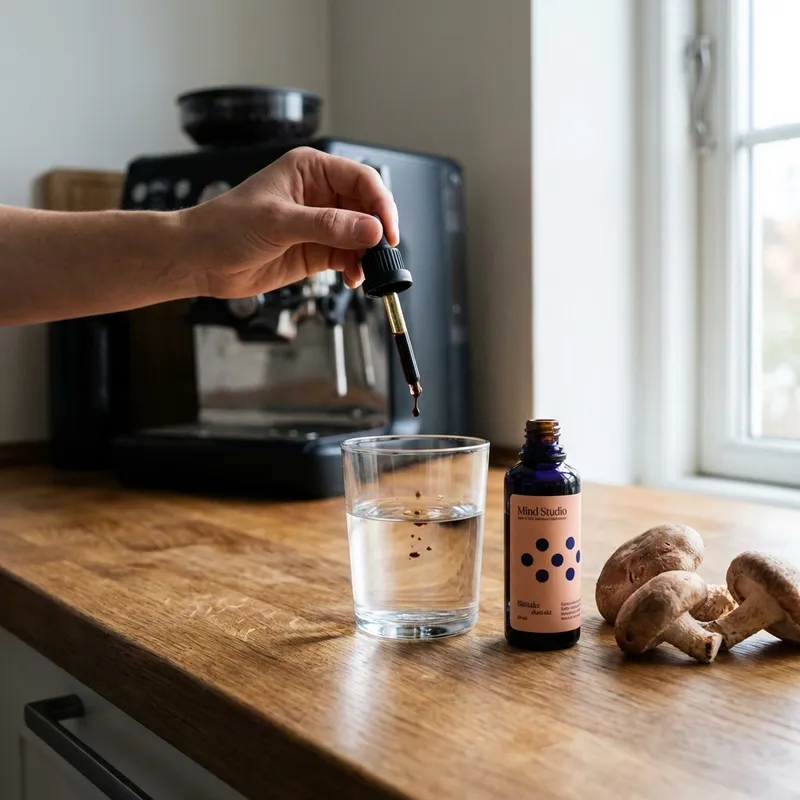 Test af Shiitake ekstrakt Ø