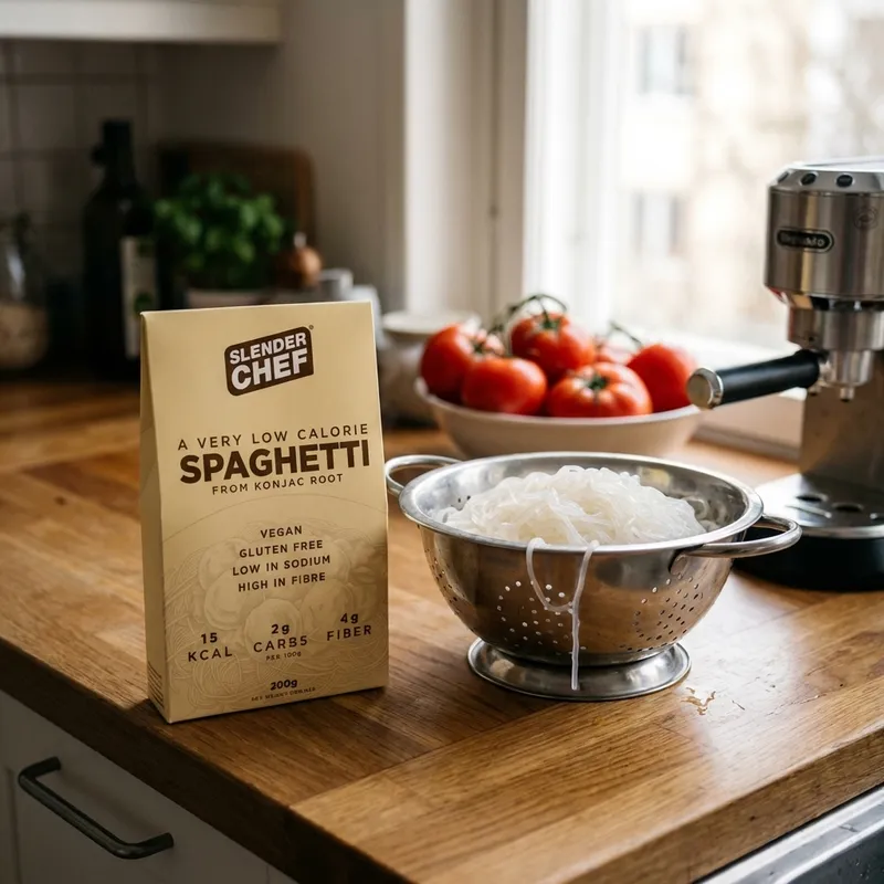 Test af Slender Chef Shirataki Spaghetti
