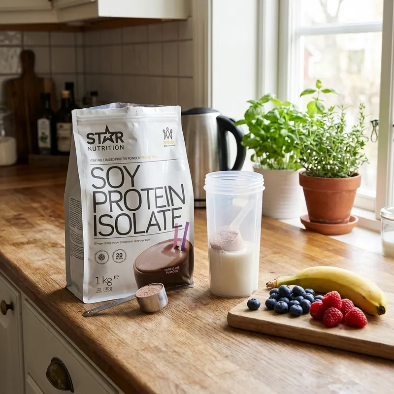Test af Star Nutrition Sojaproteinisolat Chocolate