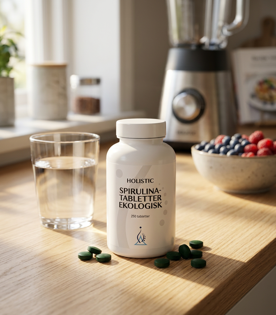Test af Holistic Active Spirulina Tabletter