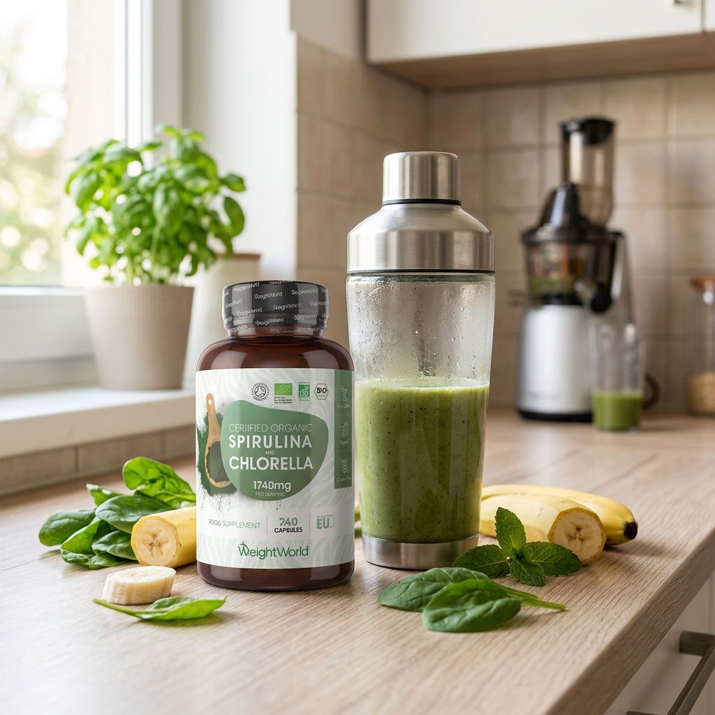 Test af Weight World Øko Spirulina & Chlorella 1740mg