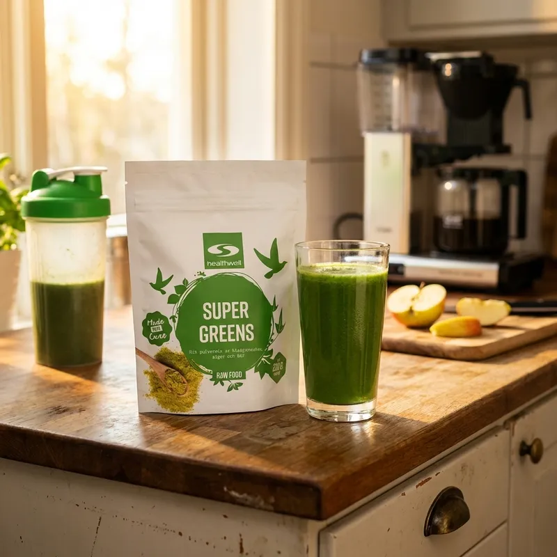 Test af Healthwell Super Greens