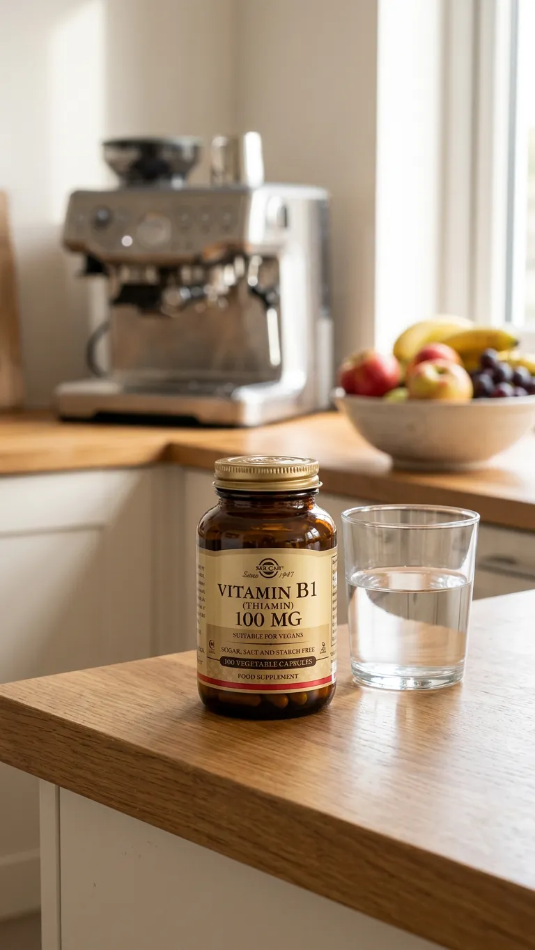 Test af Solgar Vitamin B1