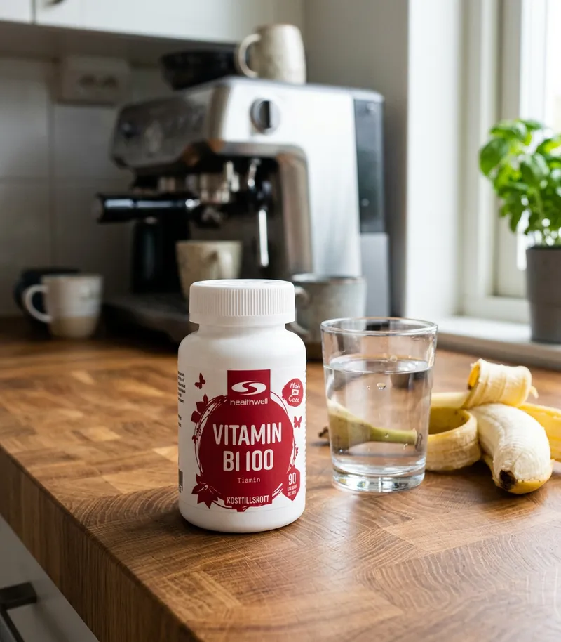 Test af Healthwell Vitamin B1 100