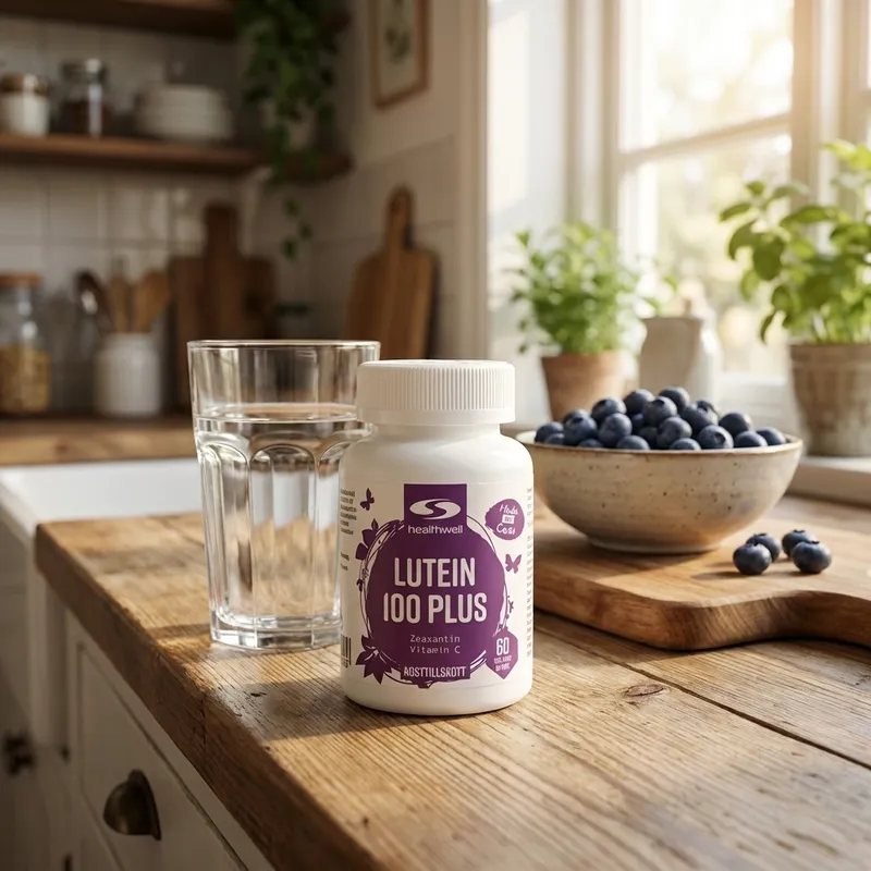 Test af Healthwell Lutein 100 Plus