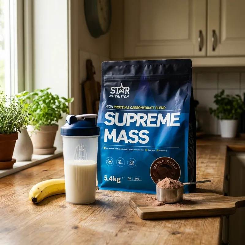 Test af Star Nutrition Supreme Mass Gainer Choklad