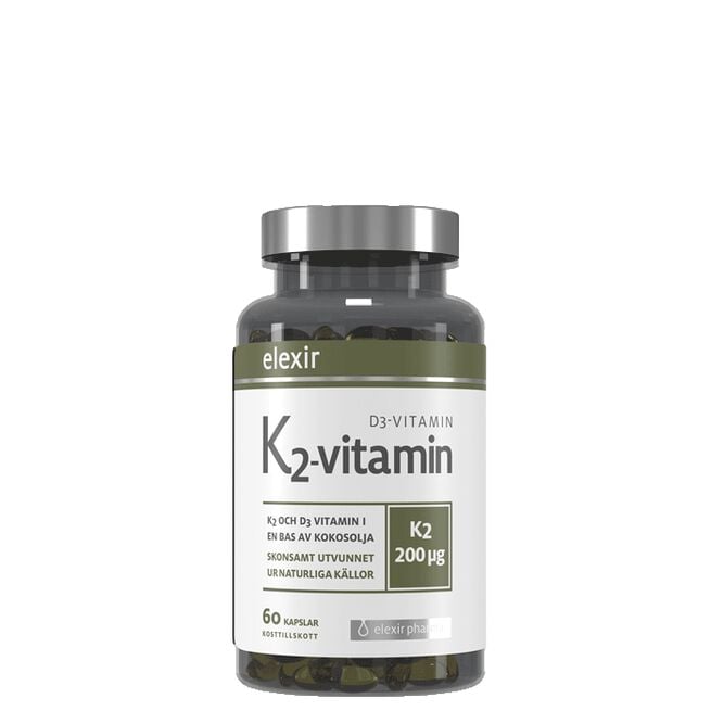 Elexir Pharma Vitamin K2+D3 200 mcg