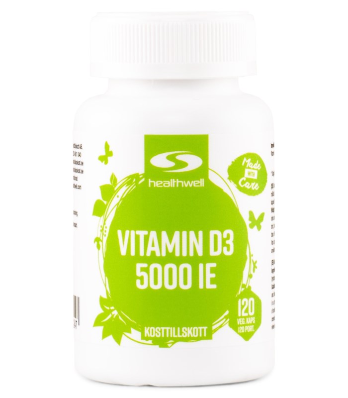 Healthwell Vitamin D3 5000 IE