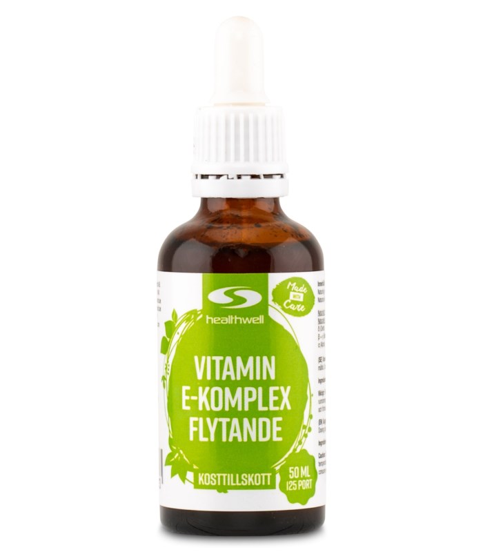 Healthwell E-vitamin Komplex Flydende