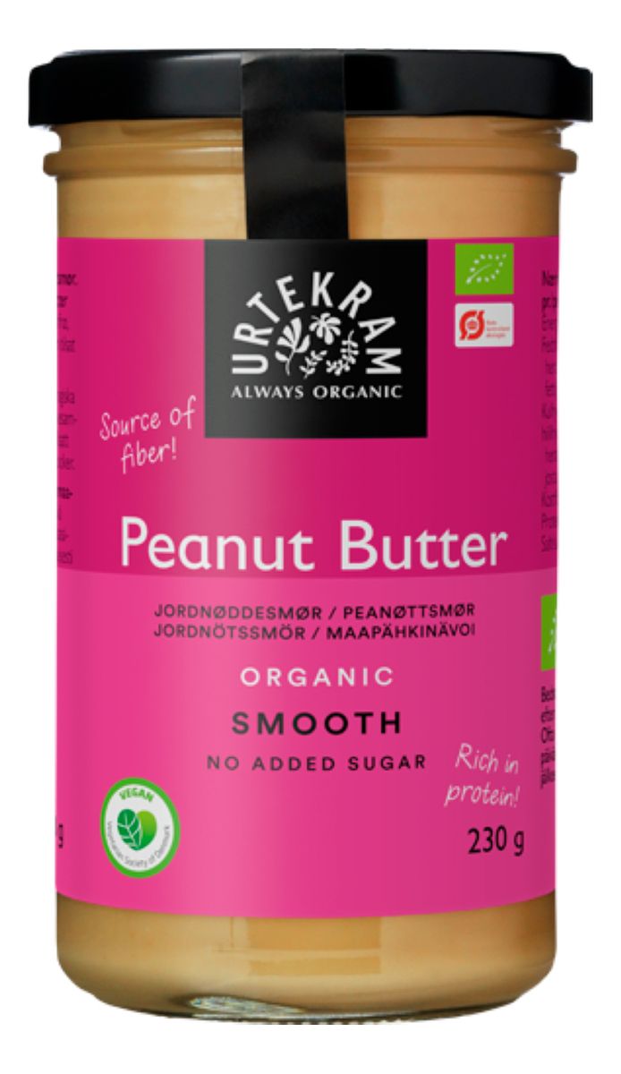 Urtekram Peanut Butter Smooth Ø