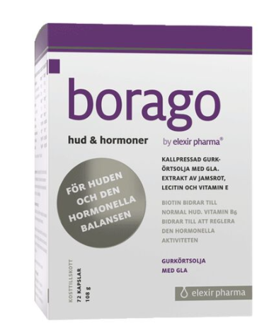 Elexir Pharma Borago Yamsrod ØKO, 1065 mg