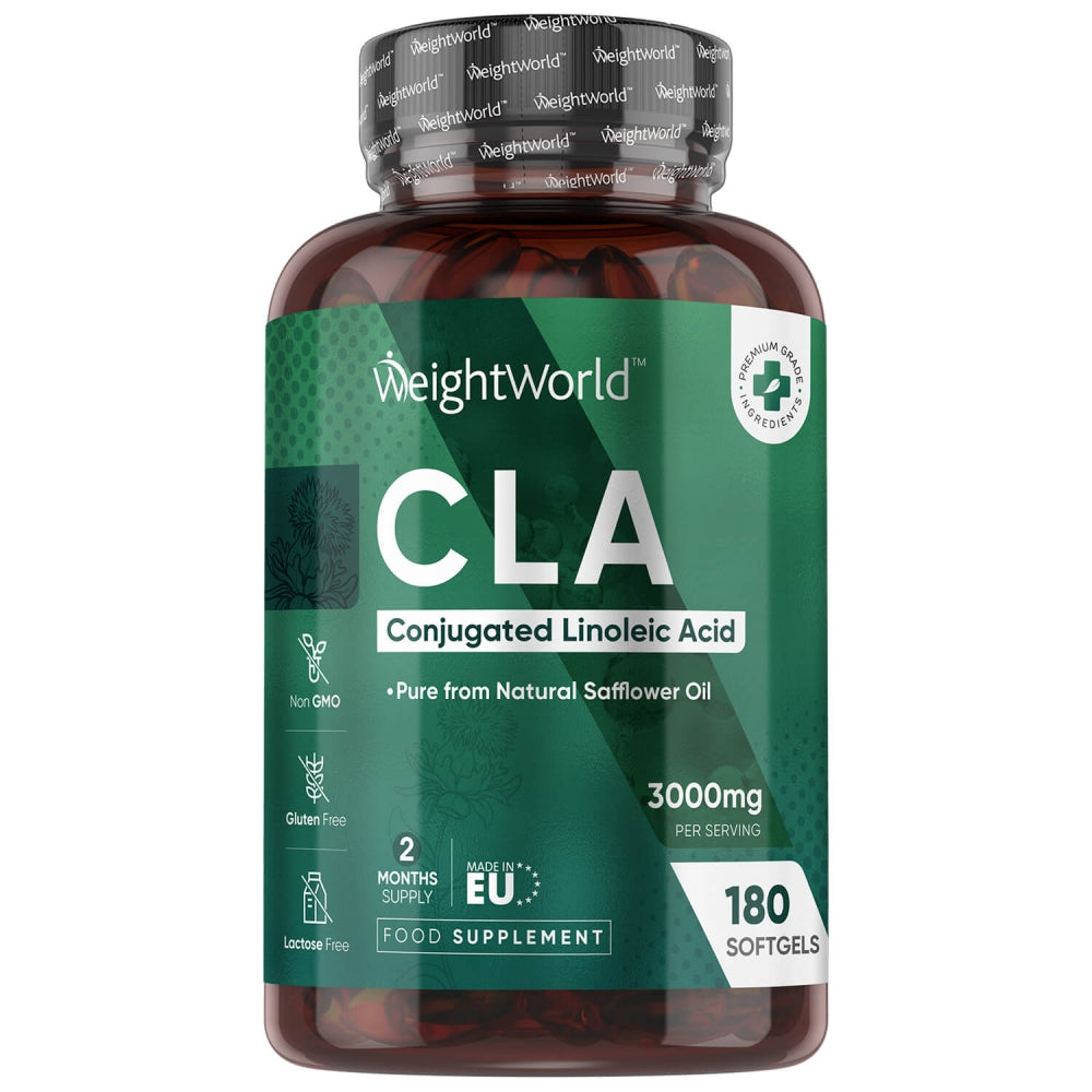 Weight World CLA (Konjugeret Linolsyre) 3000 mg