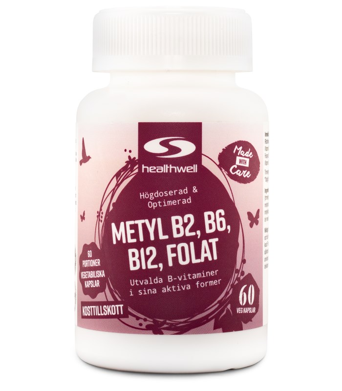 Healthwell Metyl B6, B12, Folat