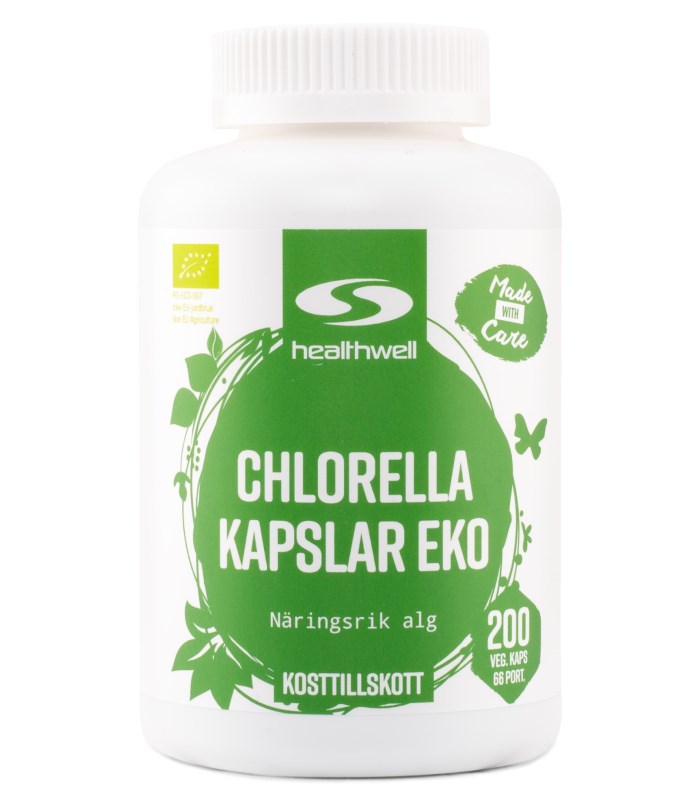 Healthwell Chlorella Kapsler ØKO