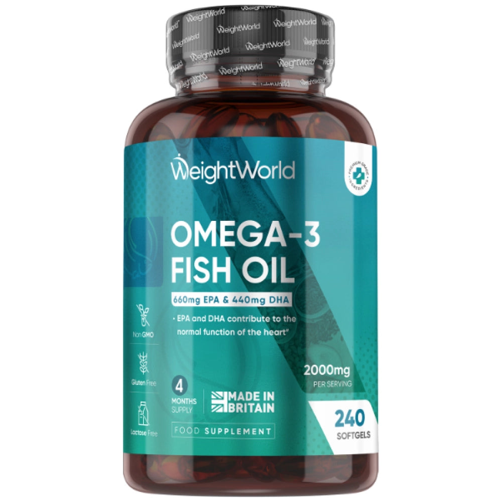Weight World Omega-3 Fiskeolie 2000mg