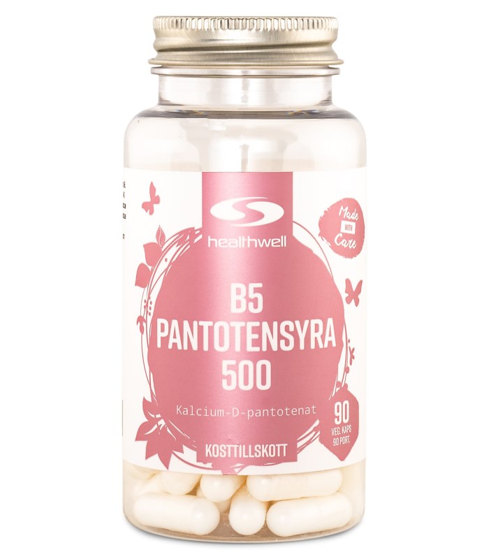 Healthwell B5 Pantothensyre 500