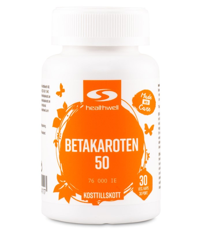 Healthwell Betacaroten 50