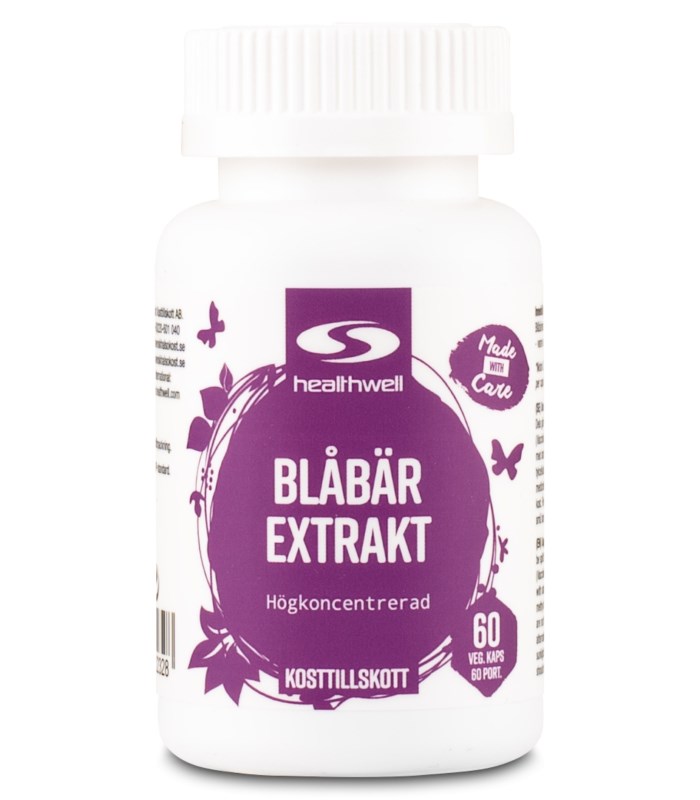 Healthwell Blåbær Ekstrakt