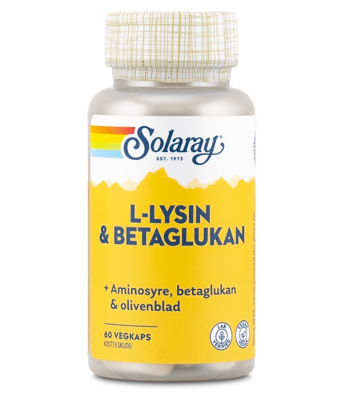 Solaray L-Lysin & BetaGlucan