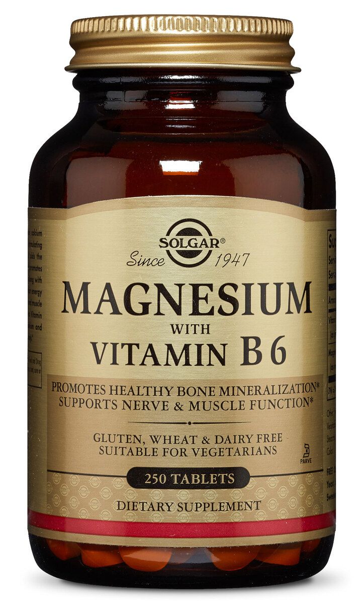 Solgar Magnesium med vitamin B6