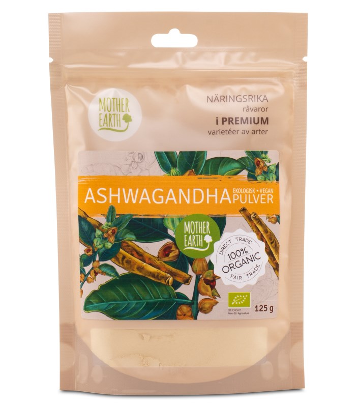 Mother Earth Ashwagandhapulver ØKO